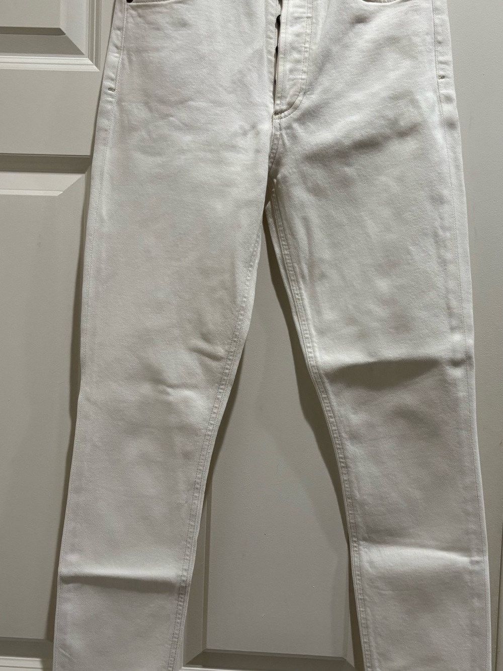 Agolde White Denim Jeans